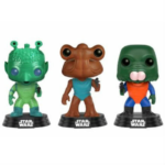 Funko POP 3 pack Star Wars Greedo, Hammerhead, Walrus Man 2017 Fall Convention Exclusive