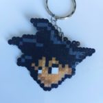 8-BIT Keychain Goku Head