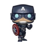 Funko POP! Marvel: Avengers Gameverse - Captain America (Stark Tech Suit) #627 Bobble-Head Vinyl Figure