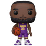 Funko POP! NBA: Lakers - LeBron James(Purple Jersey) 10-inch