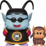 Funko Anime: Dragon Ball Z - King Kai & Bubbles Pop! Vinyl Figure