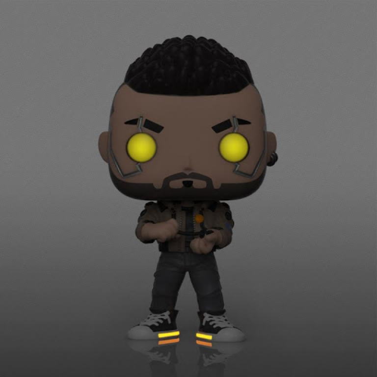 Funko POP! Cyberpunk 2077 - V-Male (GITD) Figure (Exclusive) - Vaulted ...