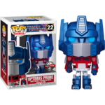 Funko POP! Retro Toys: Transformers G1 - Optimus Prime (Metallic) #22 Figure (Exclusive)