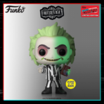 Funko POP! Beetlejuice - Beetlejuice with Handbook (GITD) #1010 Figure (NYCC 2020 Exclusive)