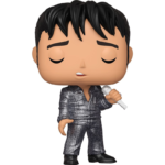 Funko POP! Rocks - Elvis Presley 68' Comeback (Diamond Collection) #188 Figure (Exclusive)