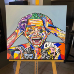 Suicide Squad Joker Pop Art Painting!