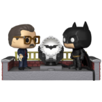 Funko POP! Movie Moments: Batman Begins - Batman and Commissioner Gordon (Light-Up) #291 Figures