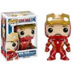 Funko POP! Captain America 3: Civil War - Iron Man Unmasked #136 (Underground Toys Exclusive)