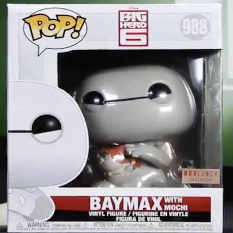 Funko POP #988 Disney Baymax With Mochi Big Hero 6 Exclusive Super Rare MISB 