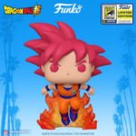 Funko POP! Animation: Dragon Ball Z - SSG Goku with Flames #827 (SDCC 2020) Exclusive