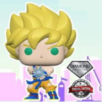 Funko POP! Dragon Ball Z - Super Saiyan Goku w/ Kamehameha (Diamond Collection)(Exclusive)