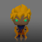 Funko POP! Dragon Ball Z - Super Saiyan Son Goku First Appearance (GITD) #860 (Exclusive)
