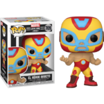 Funko POP! Marvel: Lucha Libre - El Heroe Invicto (Iron Man) #709