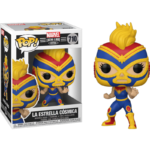 Funko POP! Marvel: Lucha Libre - El Estrella Cosmica (Captain Marvel) #710