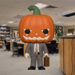 Funko POP! The Office - Dwight w/Pumpkinhead