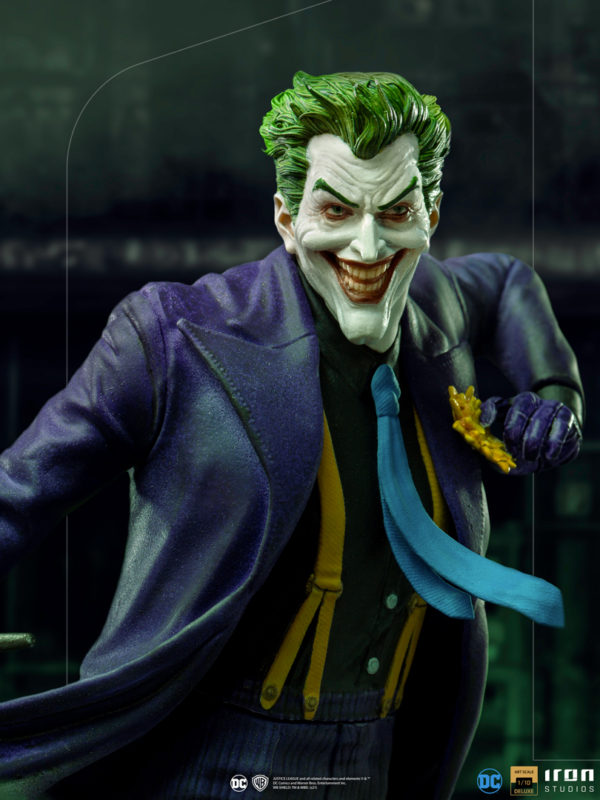 Iron Studios DC Comics - The Joker Deluxe Art Scale 1/10 Statue ...