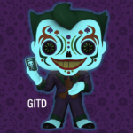 Funko POP! DC Heroes: Dia De Los DC - Joker (GITD) (Exclusive)