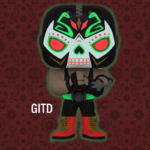 Funko POP! DC Heroes: Dia De Los DC - Bane (GITD) (Exclusive)