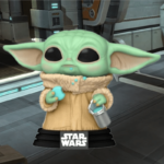 Funko POP! Star Wars: The Mandalorian - Grogu with Cookie #465