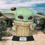 Funko POP! Star Wars: The Mandalorian - Grogu (Baby Yoda) with Butterfly #468 (Exclusive)