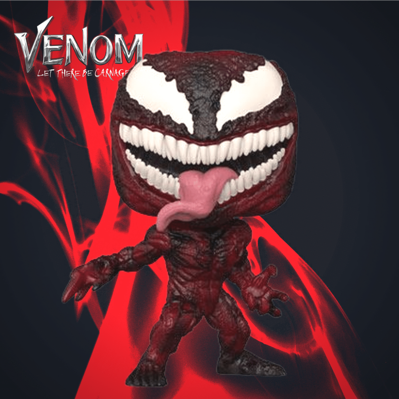 Funko Pop! Marvel Venom 2 Carnage – Figura In Vinile 9,5 Cm Da Collezione, Regalo Ufficiale