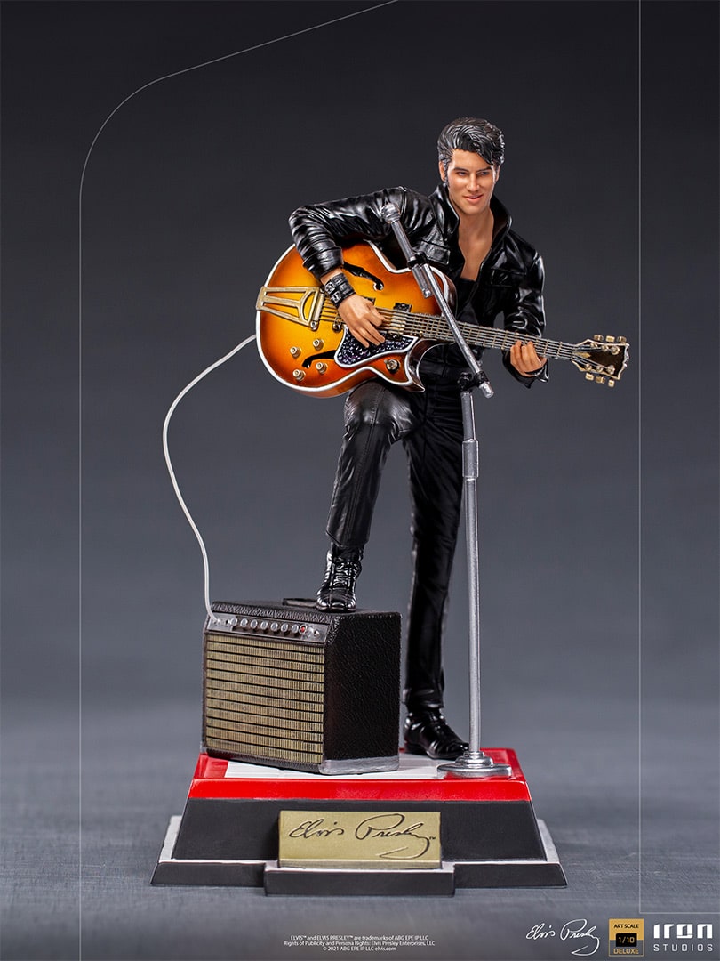 1-1 Iron Studios - Elvis Presley - Comeback Special Deluxe Art Scale 1/10 Statue (23cm) - Image 1