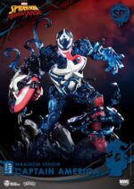 Beast Kingdom - Marvel Comics D-Stage PVC Diorama Maximum Venom Captain America Special Edition 16 cm