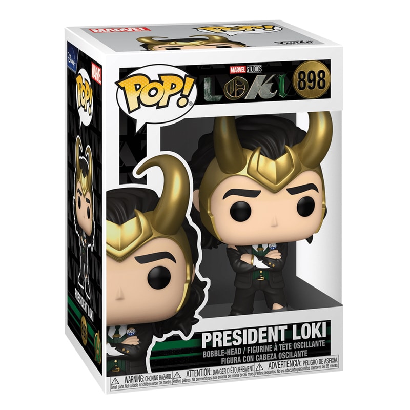 PresidentLokiBox_1800x1800 Funko POP! Marvel: Loki - President Loki #898 - Image 1