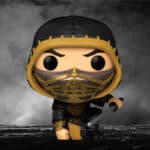 Funko POP! Movies: Mortal Kombat - Scorpion (Metallic) #1058 (Exclusive)