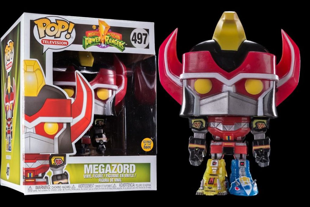 Funko POP! Mighty Morphin Power Rangers - Megazord (GITD) #497 ...