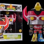 Funko POP! Mighty Morphin Power Rangers - Megazord (GITD) #497 Supersized (Vaulted)