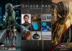 Hot Toys - Spider-Man: No Way Home Movie Masterpiece Action Figure 1/6 Spider-Man (Black & Gold Suit) 30 cm - Image 8