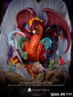 Iron Studios - Dungeons & Dragons Demi Art Scale Statue 1/20 Tiamat Battle 56 cm - Image 9