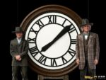Iron Studios - Back to the Future III Deluxe Art Scale Statue 1/10 Marty and Doc at the Clock 30 cm - Image 5