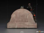 Iron Studios - Star Wars The Mandalorian Deluxe Art Scale Statue 1/10 Boba Fett & Fennec on Throne 23 cm - Image 3