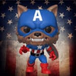 Funko POP! Marvel: Year of the Shield - Capwolf #882 (Funkon 2021 Shared Exclusive)