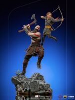 Iron Studios - God of War BDS Art Scale Statue 1/10 Kratos & Atreus 34 cm - Image 2