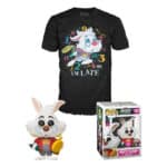 Funko Box: Alice in Wonderland - White Rabbit (Flocked) Funko POP! with T-Shirt (L)