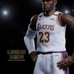 Enterbay - NBA Collection Motion Masterpiece Actionfigur 1/9 LeBron James (LA Lakers) 23 cm