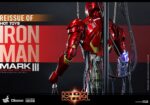 Hot Toys - Iron Man Movie Masterpiece Action Figure 1/6 Iron Man Mark III (Construction Version) 39 cm - Image 5