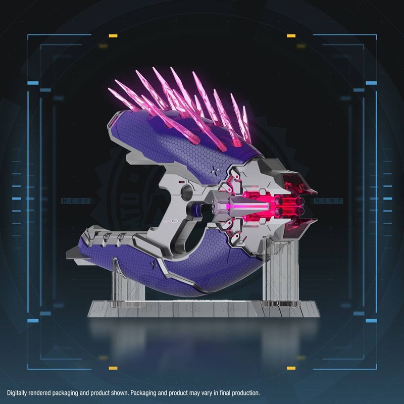 x_hasf5487_h Hasbro - Halo NERF LMTD Needler Blaster - Image 1