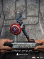 Iron Studios - What If...? Art Scale Statue 1/10 Captain America Zombie 22 cm - Image 6