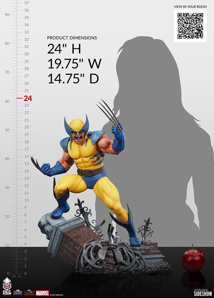 PCS Collectibles Marvel Comics Future Fight Wolverine 1:10 PVC Statue 