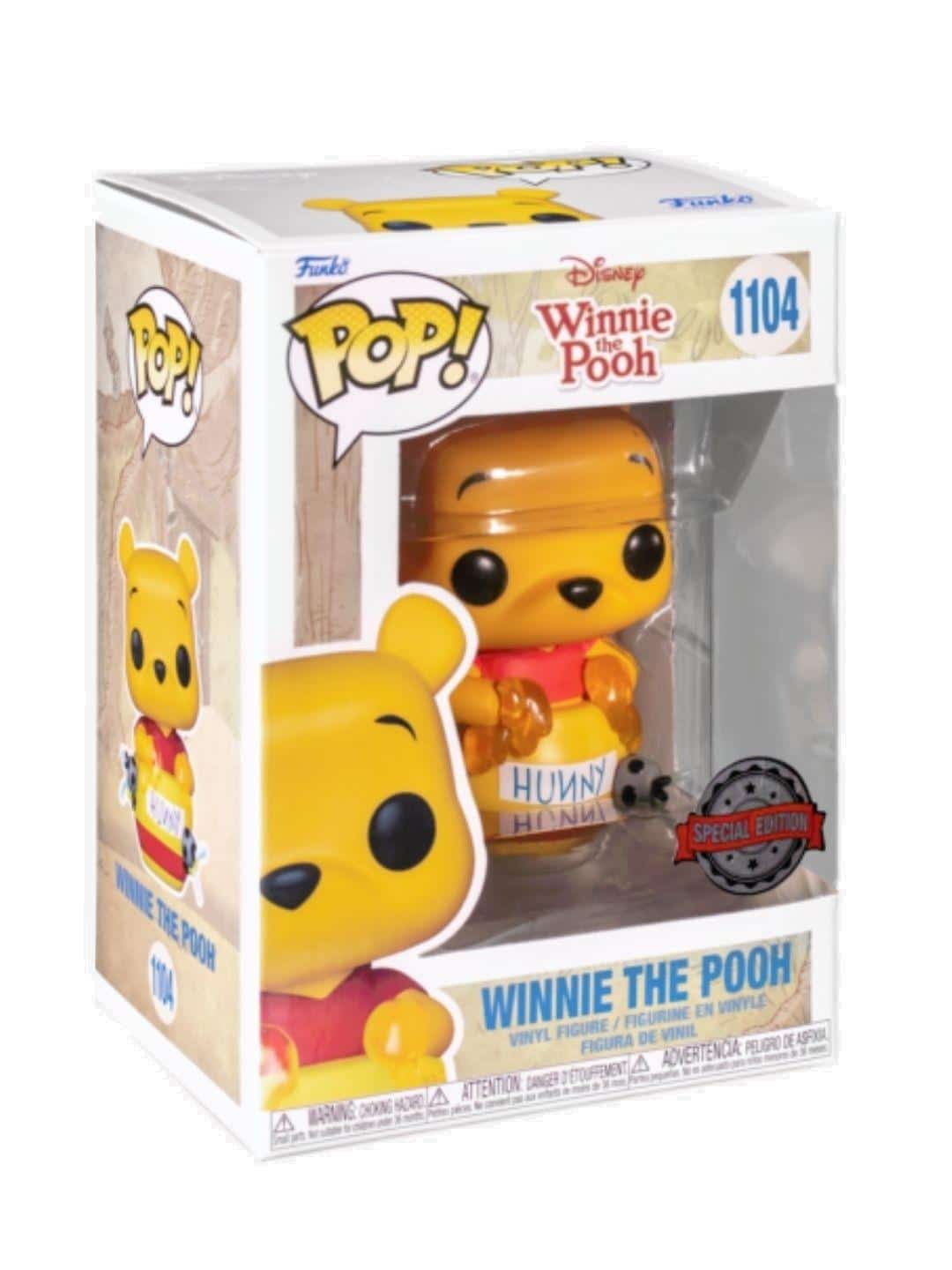 1_188018 Funko POP! Disney - Winnie the Pooh in Honey Pot #1104 (Exclusive) - Image 1