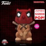 Funko POP! Marvel - Squirelpool (Flocked) #967 Jumbosized (Exclusive)