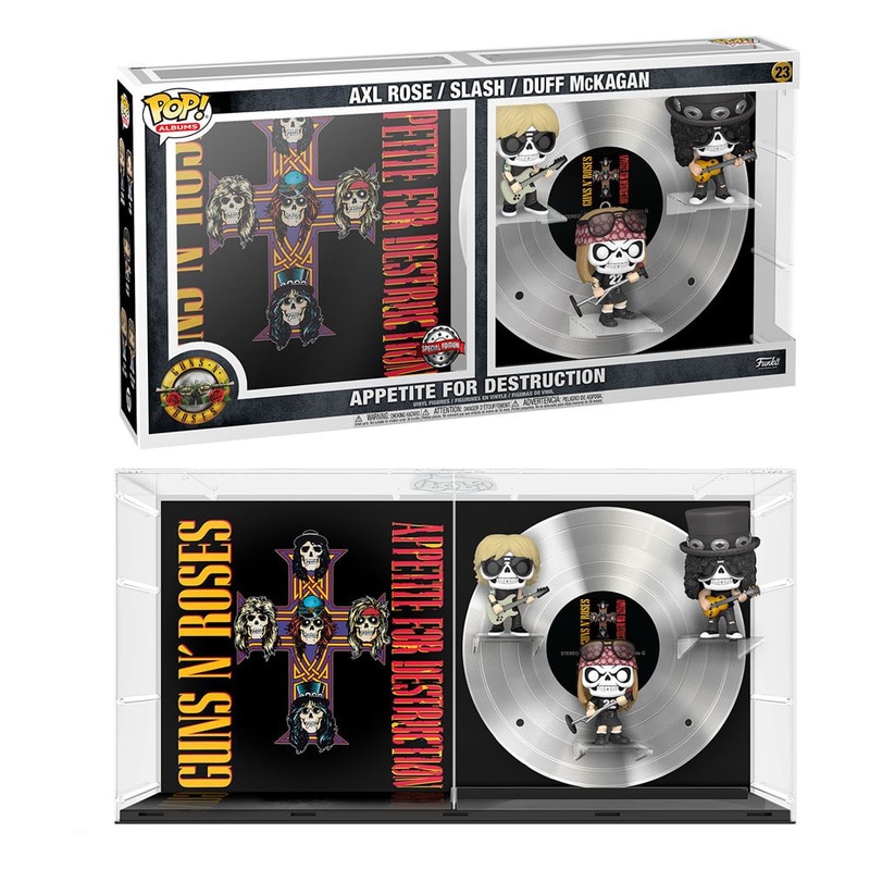 x_fk60992 Funko POP! Deluxe Albums: Guns & Roses Appetite For Destruction #23 (Exclusive) - Image 1