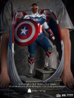 Iron Studios - The Falcon and the Winter Soldier Legacy Replica Statue 1/4 Captain America Sam Wilson (Complete) - Image 7