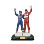 Iron Studios - Ayrton Senna Deluxe Art Scale Statue 1/10 Alain Prost & Ayrton Senna (The Last Podium 1993) 27 cm