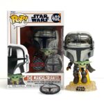Funko POP! Star Wars: The Mandalorian - Mando & Grogu with Pin #402 (Exclusive)