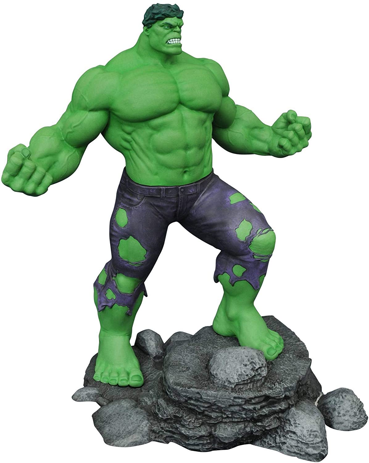 717+SaW+QLL._AC_SL1500_ Diamond Select Toys Marvel Gallery Hulk PVC - Image 1